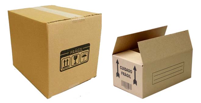 caixa de papelao para produtos frageis