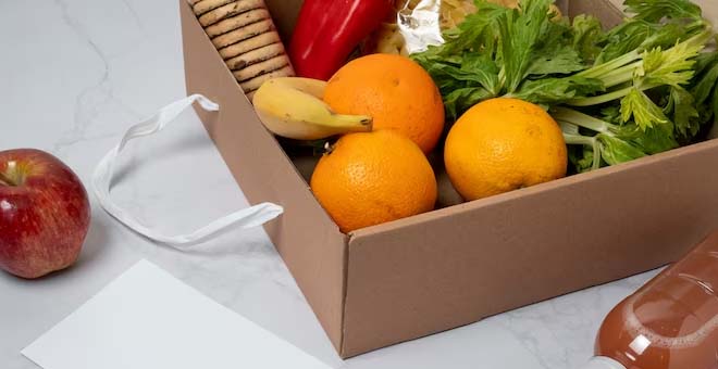 Tendências para a embalagem de alimentos caixa de papelão