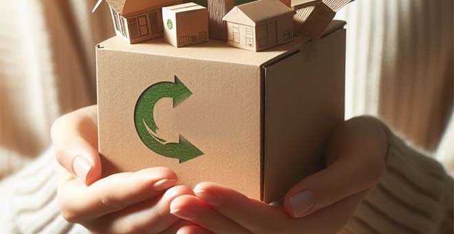 Soluções de embalagens sustentáveis e ecológicas: uma perspectiva do papelão
